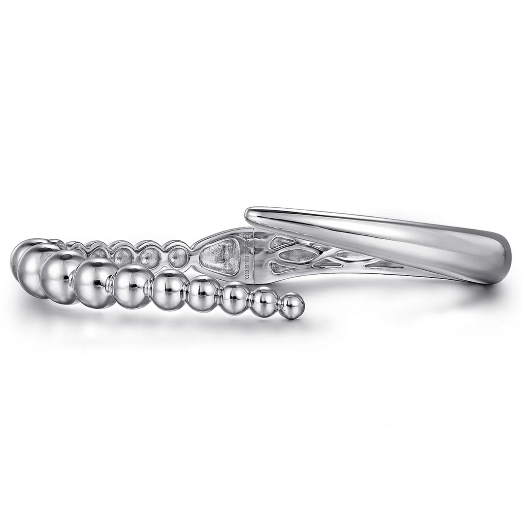 Gabriel Sterling Silver Bujukan Bypass Bangle