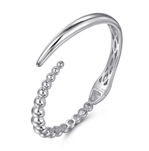 Load image into Gallery viewer, Gabriel Sterling Silver Bujukan Bypass Bangle
