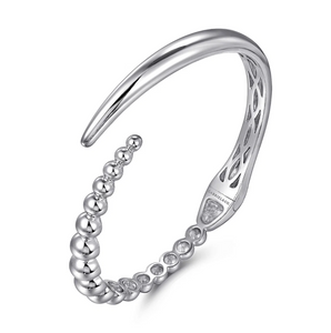 Gabriel Sterling Silver Bujukan Bypass Bangle