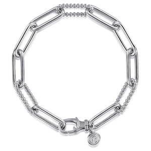 Gabriel Sterling Silver Bujukan Link Bracelect