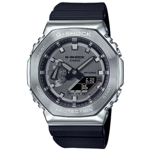 G-Shock G-Steel Silver Metal & Black