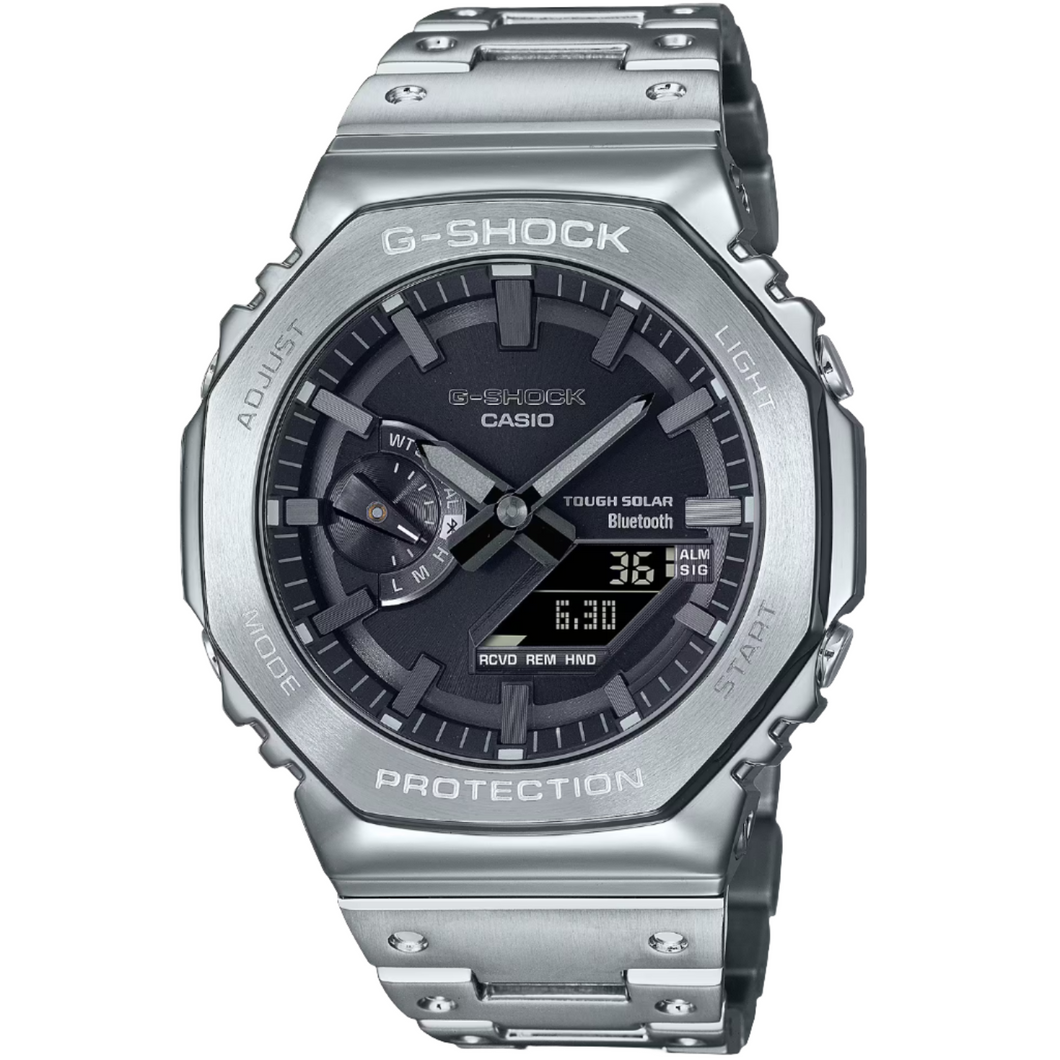 G-Shock Full Metal Silver & Black