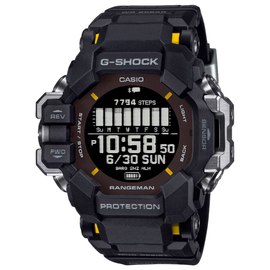 G-Shock Master of G-Land Black & Yellow Rangeman