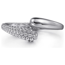 Load image into Gallery viewer, Gabriel Sterling Silver Pave Bujukan Bypass Bangle
