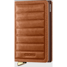 Load image into Gallery viewer, Secrid Slimwallet Emboss Lines Cognac
