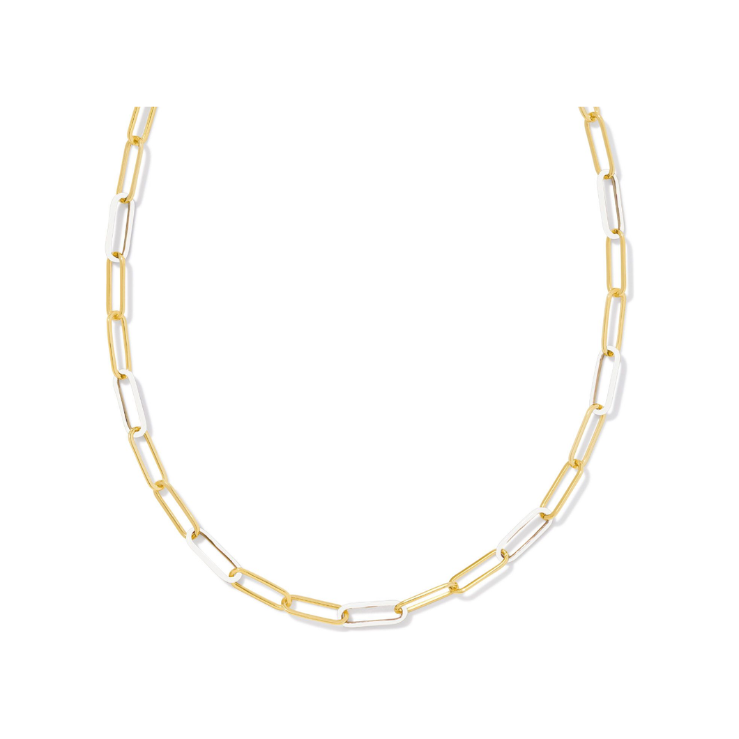 Kendra Scott Ainsley Convertible Chain Enamel Necklace