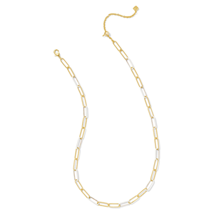 Kendra Scott Ainsley Convertible Chain Enamel Necklace