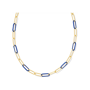 Kendra Scott Ainsley Convertible Chain Enamel Necklace