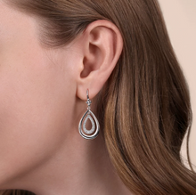 Load image into Gallery viewer, Gabriel Sterling Silver Bujukan Teardrop Fish Wire Earrings
