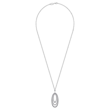 Load image into Gallery viewer, Gabriel  Silver Bujukan and Rope Circle Pendant Necklace
