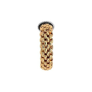 FOPE 18K Gold Vendôme Diamond Pave Flex'It Ring