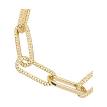 Load image into Gallery viewer, Carrie Pavé Chain Bracelet
