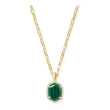 Load image into Gallery viewer, Kendra Scott Gold Daphne Pave Frame Necklace
