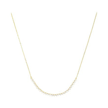 Load image into Gallery viewer, Not Your Basic Chain Necklace in White Diamondettes
