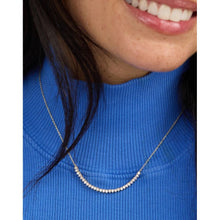 Load image into Gallery viewer, Not Your Basic Chain Necklace in White Diamondettes
