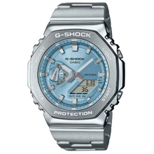 Load image into Gallery viewer, G-Shock G-Steel Silver &amp; Sky Blue
