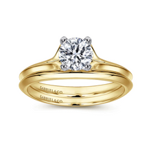 Load image into Gallery viewer, Gabriel &quot;Ellis&quot; 14K Yellow Gold Solitaire Engagement Ring
