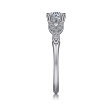 Load image into Gallery viewer, Gabriel &quot;Celia&quot; 14K White Gold Round Diamond Engagement Ring
