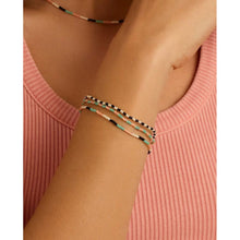 Load image into Gallery viewer, Gorjana Gigi Stripe Palm Desert Bracelet Set
