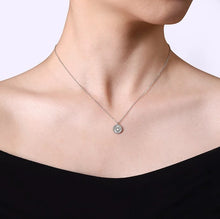 Load image into Gallery viewer, Gabriel Silver Bujukan Diamond Heart Pendant Necklace
