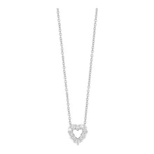 Load image into Gallery viewer, Roberto Coin 18K White Gold Sapphire Heart Reversible Pendant
