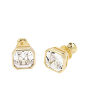 Load image into Gallery viewer, 8mm Duchess Bezel Studs in White Diamondettes
