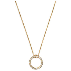 Roberto Coin 18K Yellow X-Small Circle Tiny Treasure Diamond Pendant