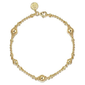 Gabriel 14K Yellow Gold Bujukan Beads Bracelet