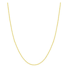 Load image into Gallery viewer, 14K Yellow Gold 1.56mm Diamond Cut Rope Chain
