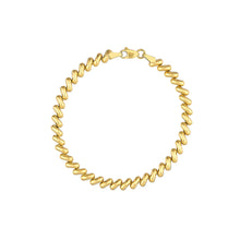 Load image into Gallery viewer, 14k Yellow Gold San Marco Chain Bracelet
