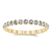Load image into Gallery viewer, 14K Yellow Gold &quot;My Caroline&quot; 1/4cttw Diamond Band
