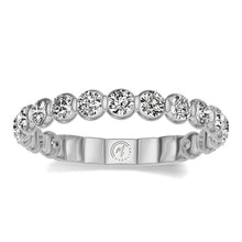 Load image into Gallery viewer, 14K White Gold &quot;My Caroline&quot; 3/4cttw Diamond Band
