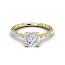 Load image into Gallery viewer, Vlora 14K Yellow Gold Classic Diamond Engagement Ring
