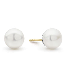 Load image into Gallery viewer, Lagos Sterling Silver Luna 8mm Pearl Stud Earrings
