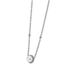 Load image into Gallery viewer, Lagos Sterling Silver Luna Pearl 8mm Pendant on 16-18&quot; Necklace
