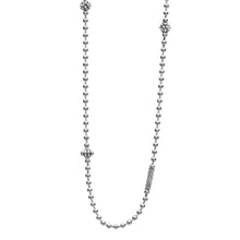 Load image into Gallery viewer, Lagos Sterling Silver Caviar Icon Necklace
