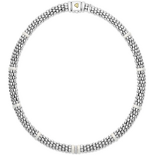 Load image into Gallery viewer, Lagos Sterling Silver White Caviar Ceramic Necklace
