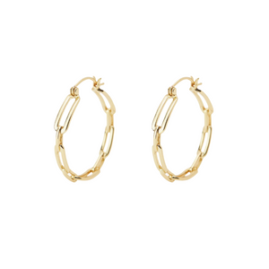 Gorjana Gold Parker Link Hoops