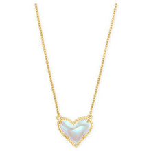 Load image into Gallery viewer, Kendra Scott Gold Ari Necklace in Dichroic Glass
