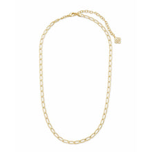 Load image into Gallery viewer, Kendra Scott Merrick Chain Necklace in Gold Metal
