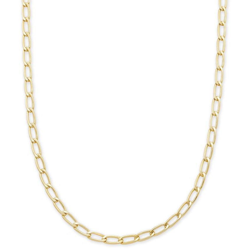 Kendra Scott Merrick Chain Necklace in Gold Metal