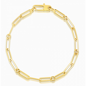 Roberto Coin 18K Yellow Gold Paperclip Link Bracelet