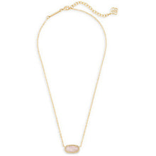 Load image into Gallery viewer, Kendra Scott Gold Elisa Necklace in Rose Quartz
