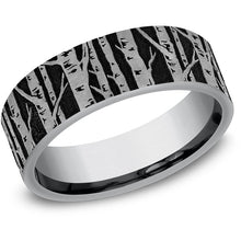 Load image into Gallery viewer, Brook &amp; Branch &quot;The Maple&quot; Tantalum Birch Tree Wedding Band
