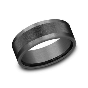 Benchmark Tantalum 8mm Wedding Band