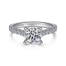 Load image into Gallery viewer, Gabriel &quot;Erica&quot; 14K White Gold Diamond Engagement Ring
