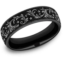 Load image into Gallery viewer, Brook &amp; Branch &quot;The Rodeo&quot; Titanium Wedding Band

