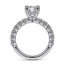 Load image into Gallery viewer, Gabriel &quot; Zelmira&quot; 14K White Gold Diamond Engagement Ring
