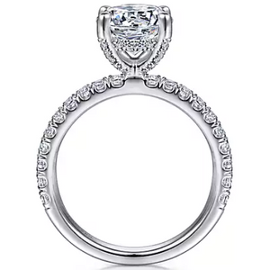 Gabriel 14K White Gold "Amira" Engagement Ring