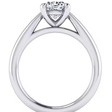 Load image into Gallery viewer, Gabriel 14K White Gold &quot;Bambi&quot; Solitaire Engagement Ring
